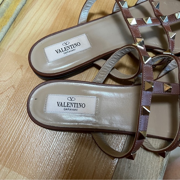 Sold - Valentino Rockstud Mules Sz 38.5 - Picture 3 of 8